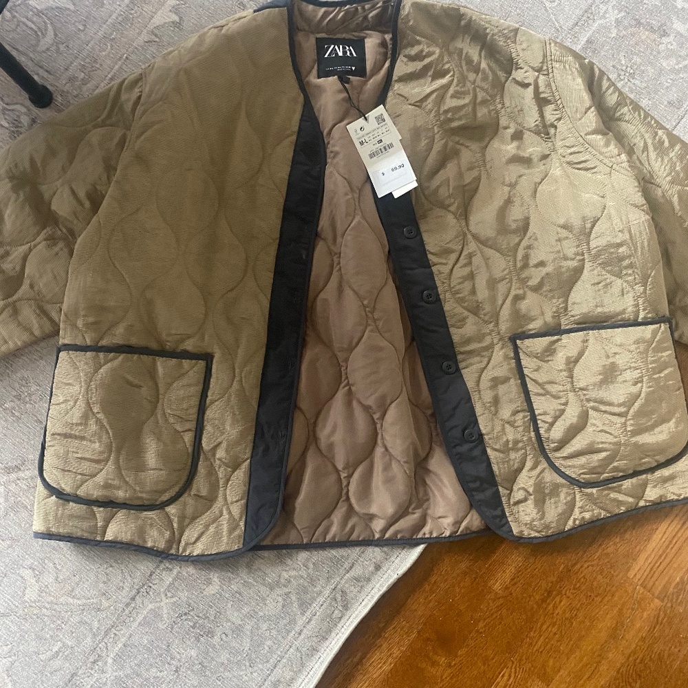 Zara Bomber Jacket NWT